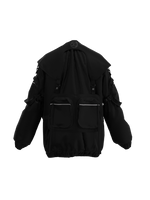 Bomber jacket w harness