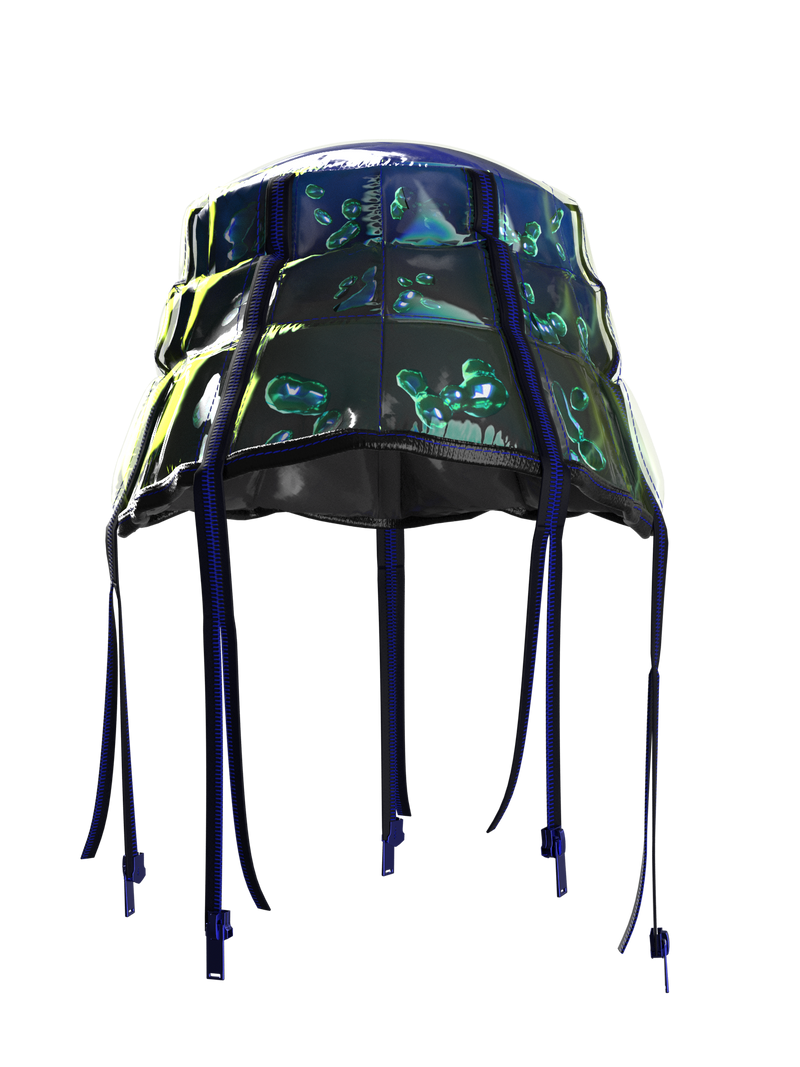 PUFFER BUCKET-HAT