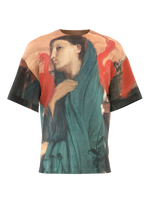 T-shirt - Young Woman with Ibis