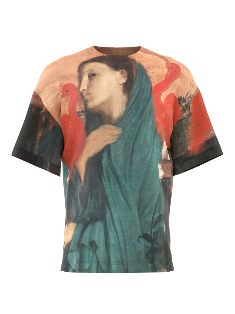 T-shirt - Young Woman with Ibis