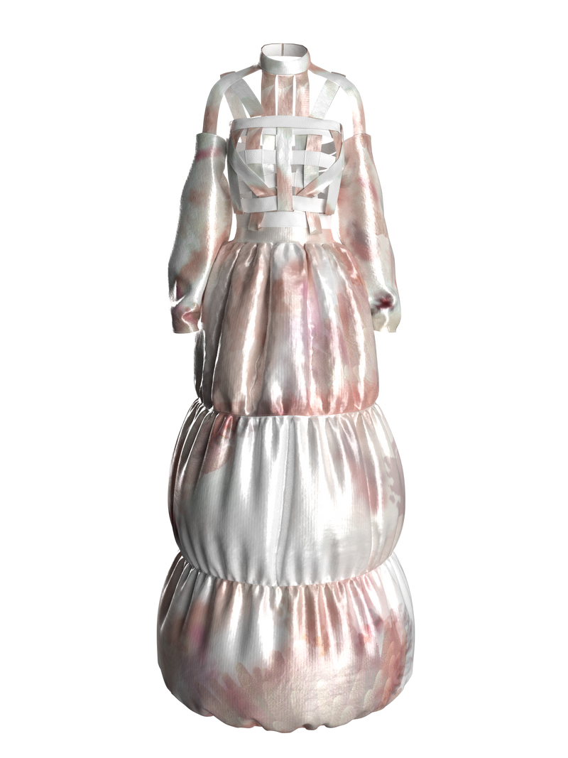 Underwater Death Dress Coral