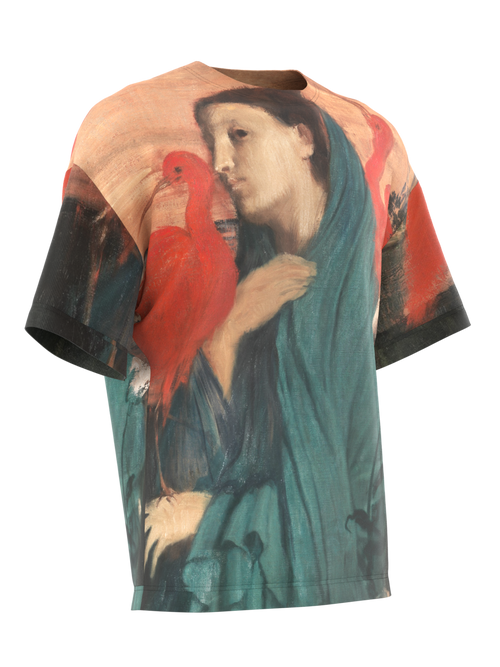 T-shirt - Young Woman with Ibis