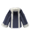 Sapphire Crop Furcoat
