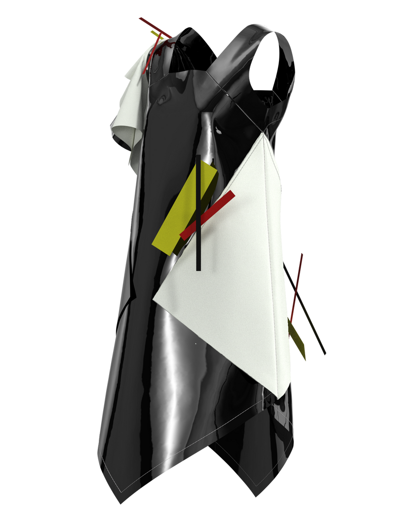 Malevich code dress black