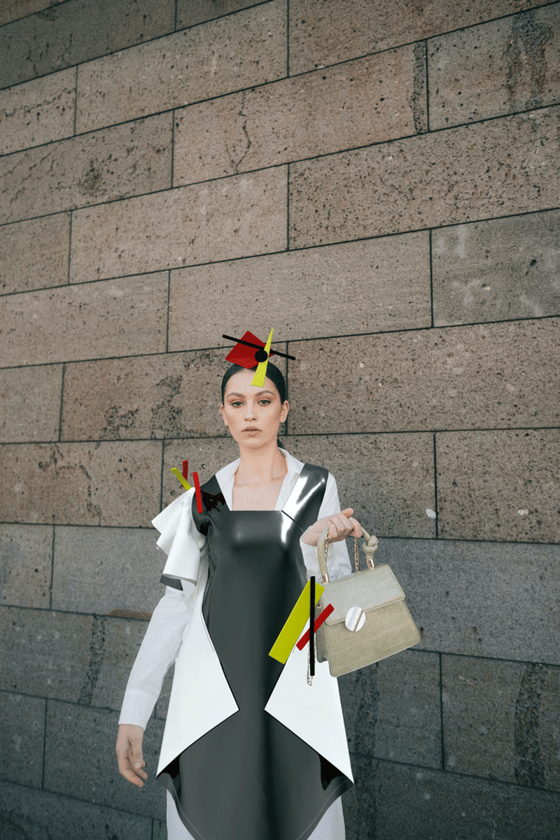 Malevich code dress black