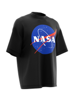 TSHIRT Oversize NASA Insignia logo black