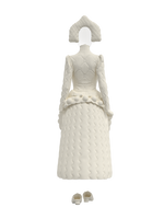 Dress with apron