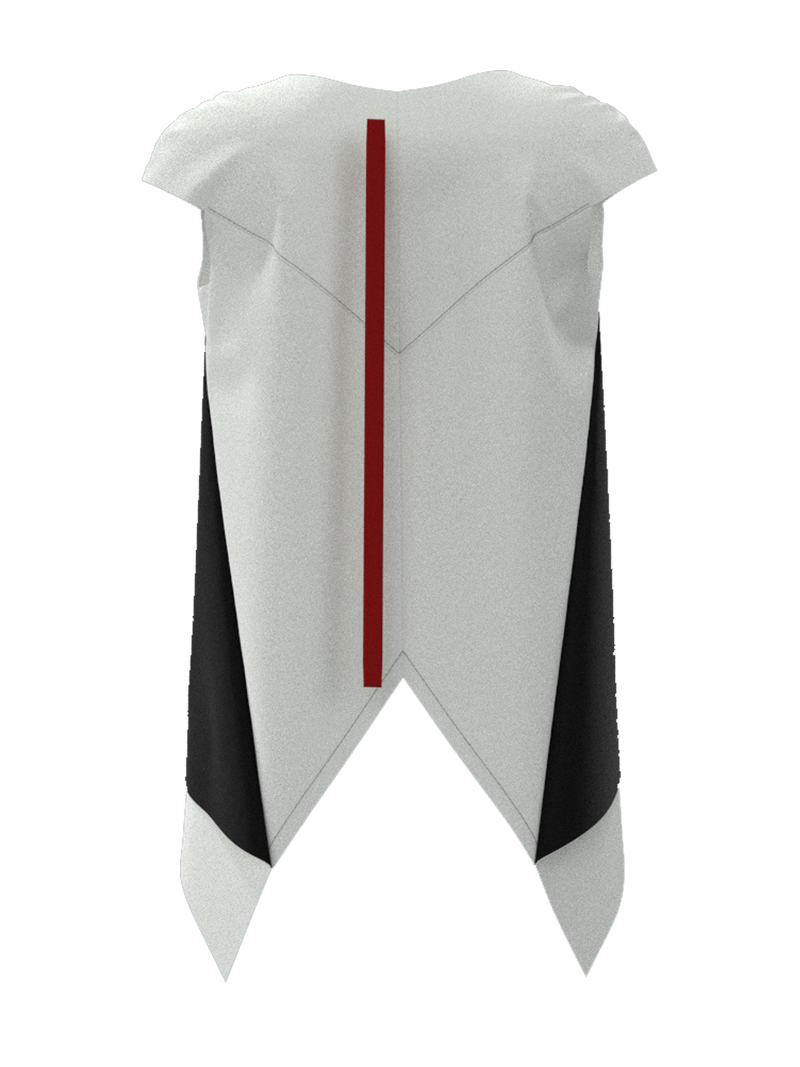 Avant garde blouse black