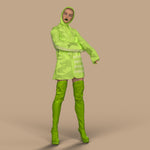 Unisex Hoodie Neon Green