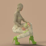 Unisex Pants Buttersand