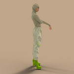 Unisex Pants Buttersand