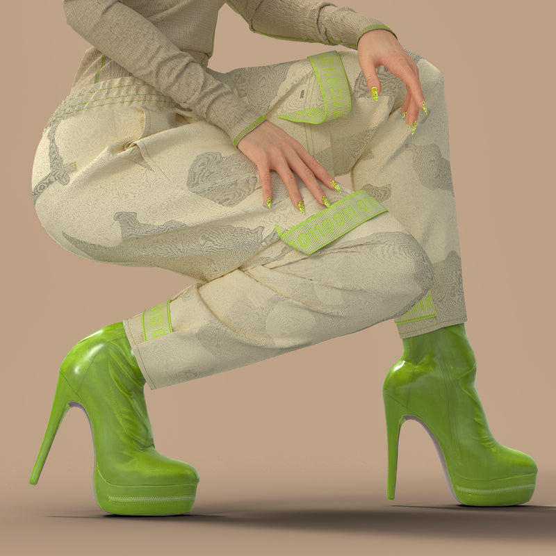 Unisex Pants Buttersand