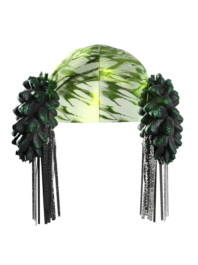 GREEN PRINCESS HEAD-PIECE