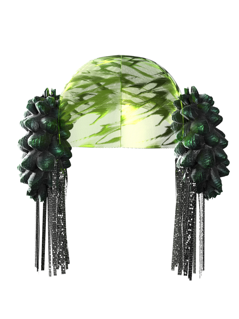 GREEN PRINCESS HEAD-PIECE