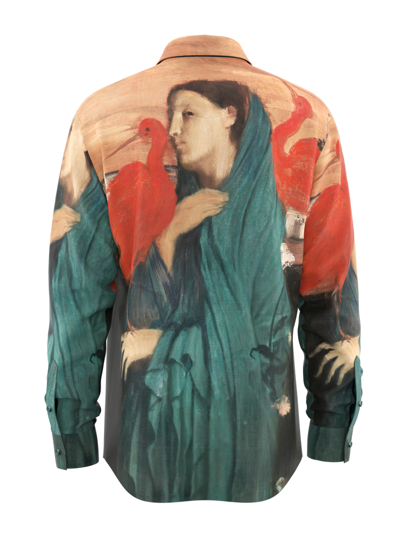 Shirt - Young Woman with Ibis