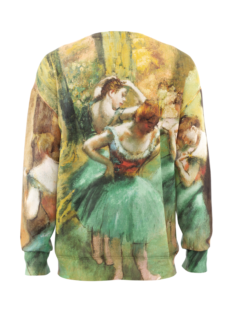 Sweatshirt - Dancers Pink and Green