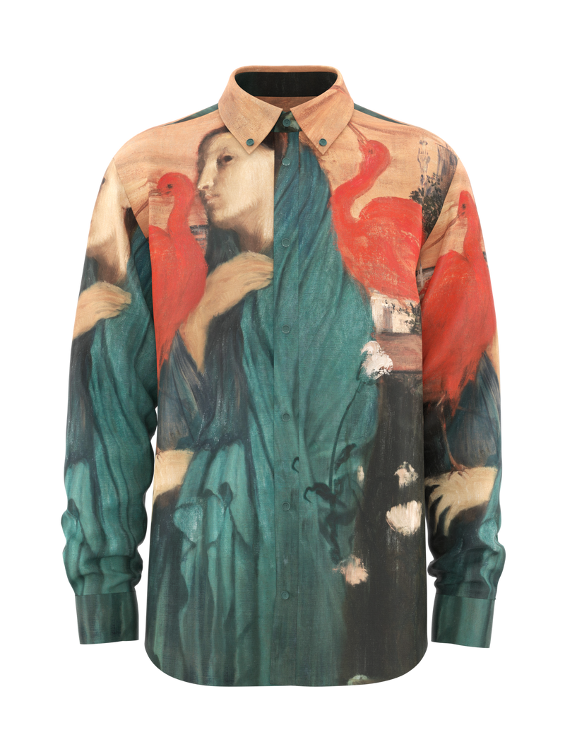 Shirt - Young Woman with Ibis