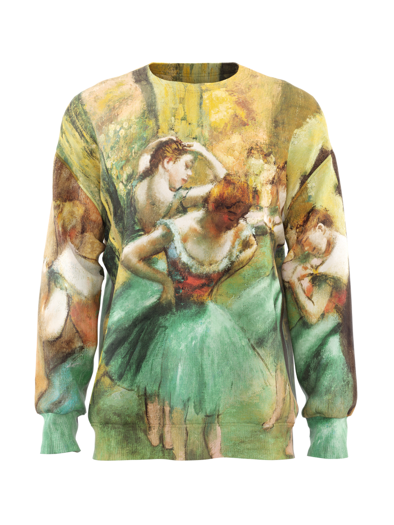 Sweatshirt - Dancers Pink and Green