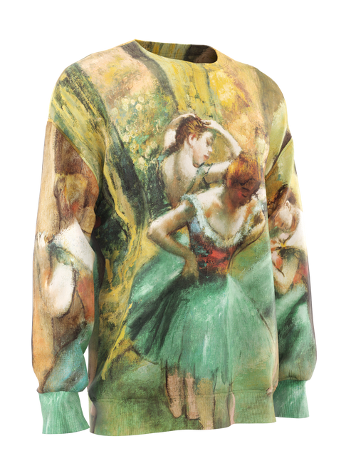 Sweatshirt - Dancers Pink and Green