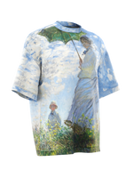 T-shirt - Woman with a Parasol - Madame Monet and Her Son