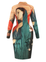 Space dress - Young Woman with Ibis