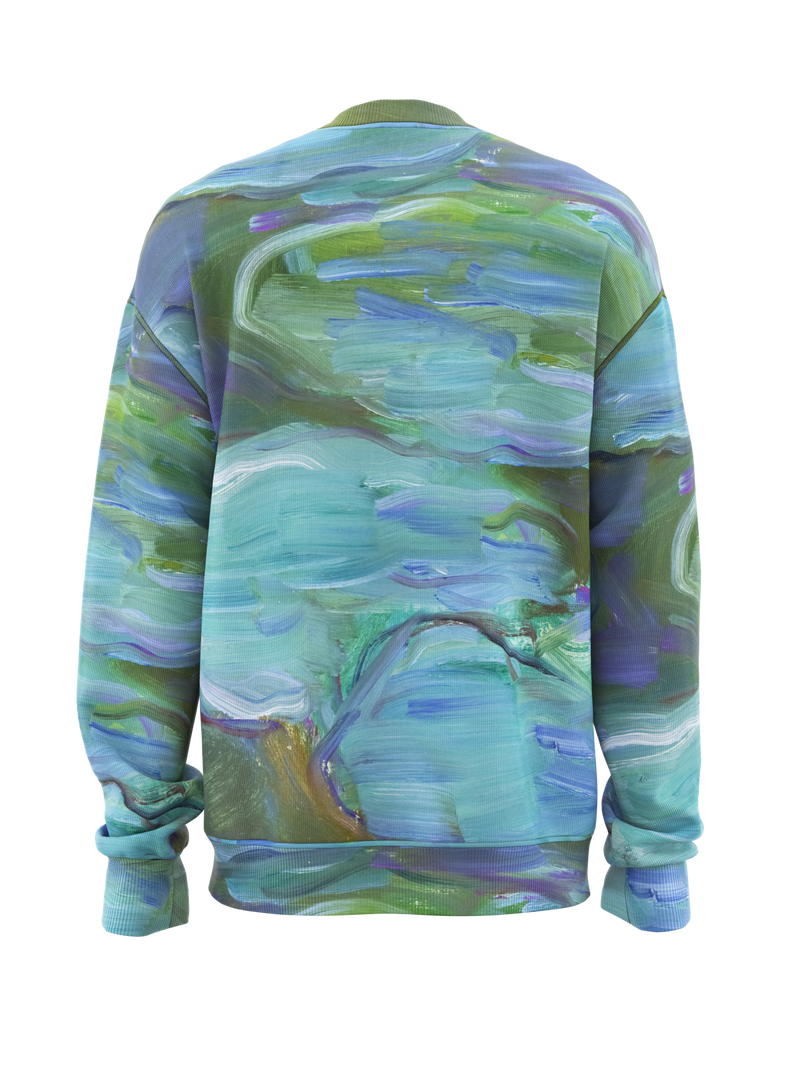 Sweatshirt - Water Lillies