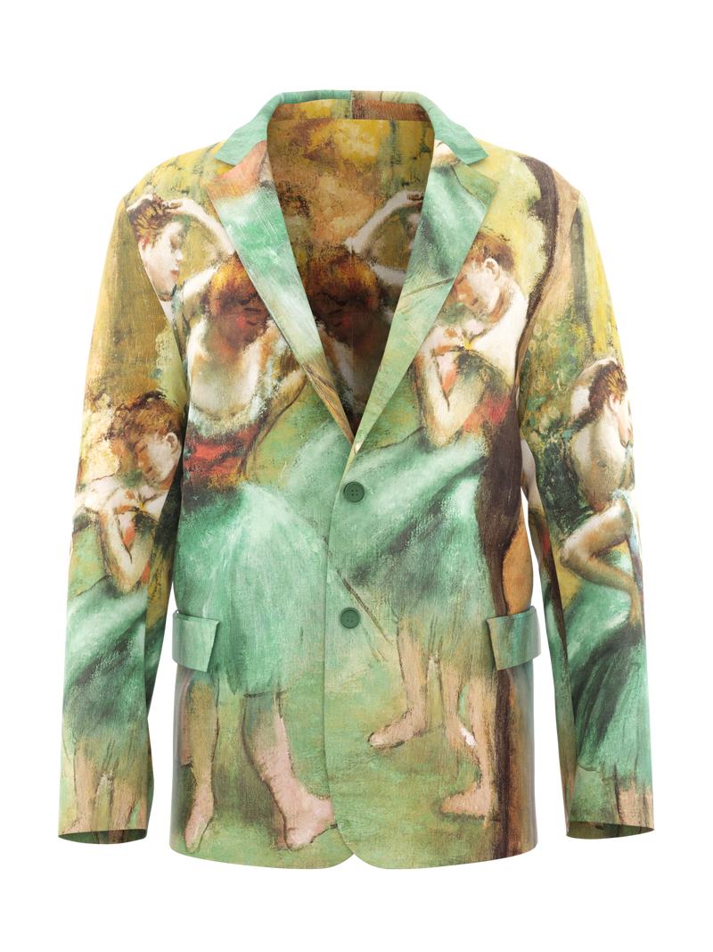 Blazer - Dancers Pink and Green