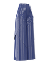 Geometric pants blue