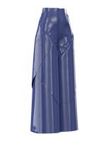 Geometric pants blue