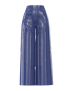 Geometric pants blue