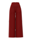 Geometric pants red