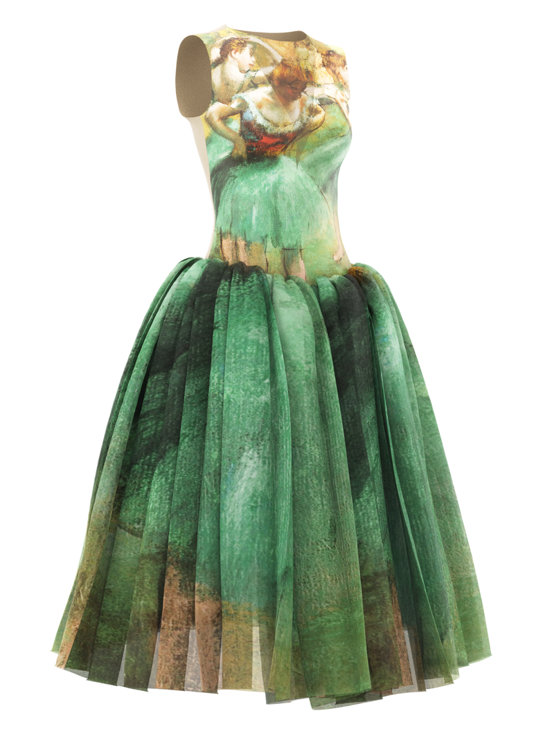 Ballet dress- Dancers Pink and Green