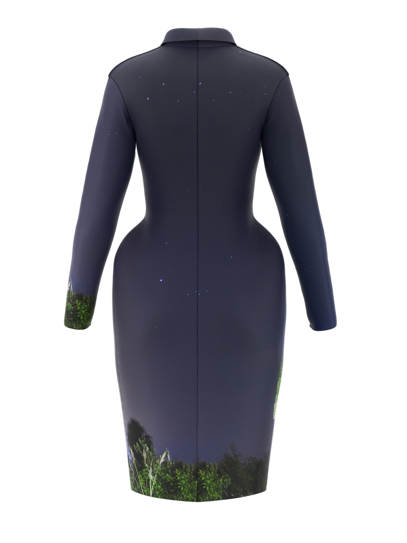 Space Dress - Men occupy very little Space on Earth Space Dress - Men occupy very little Space on Earth