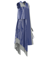 Kandinsky code dress blue
