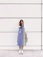 Kandinsky code dress blue