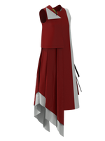Kandinsky code dress red