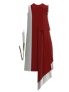 Kandinsky code dress red