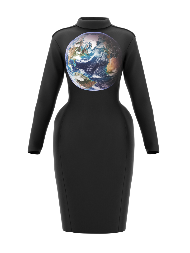 Space Dress - Blue Marble 2007 Space Dress - Blue Marble 2007