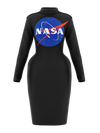 Space dress NASA Insignia logo black