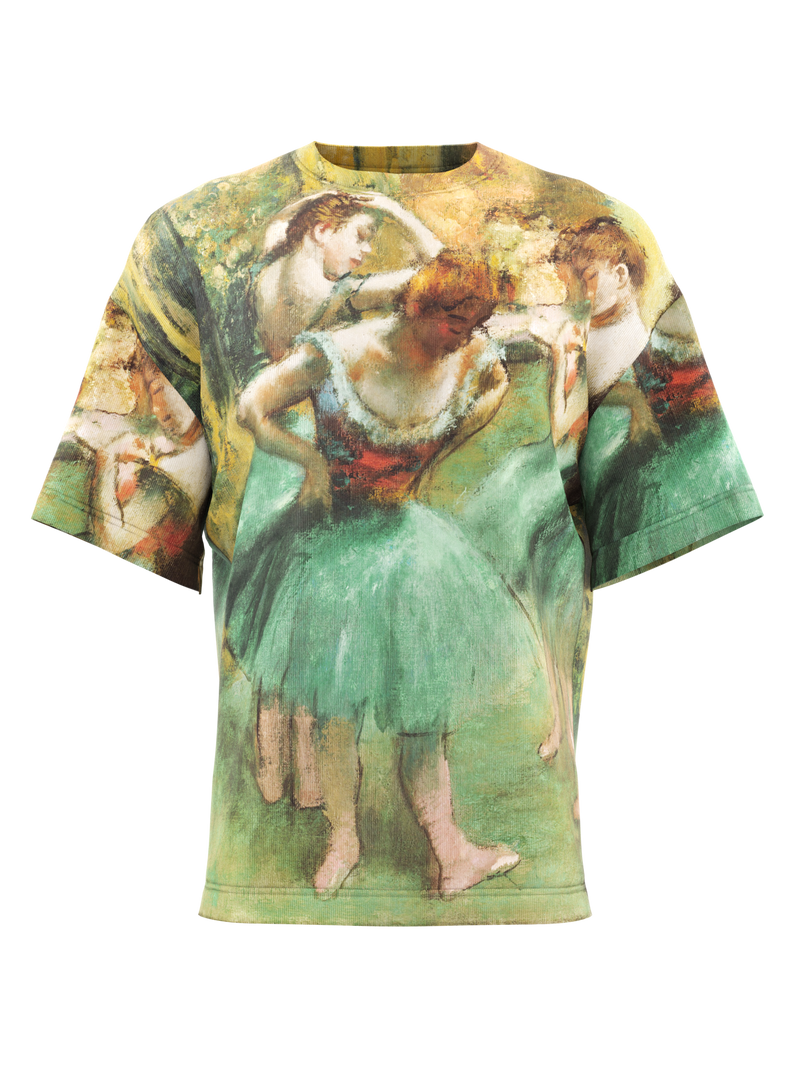 T-shirt - Dancers Pink and Green