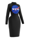 Space dress NASA Insignia logo black