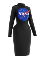 Space dress NASA Insignia logo black