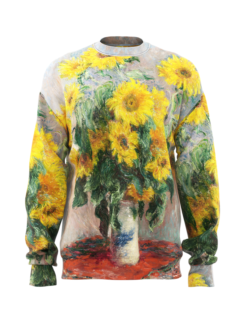 Sweatshirt Bouquet of Sunflowers