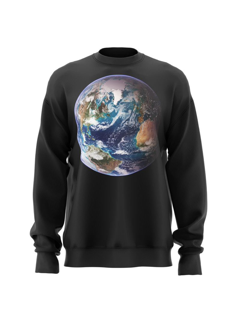 Sweatshirt -  Blue Marble 2007