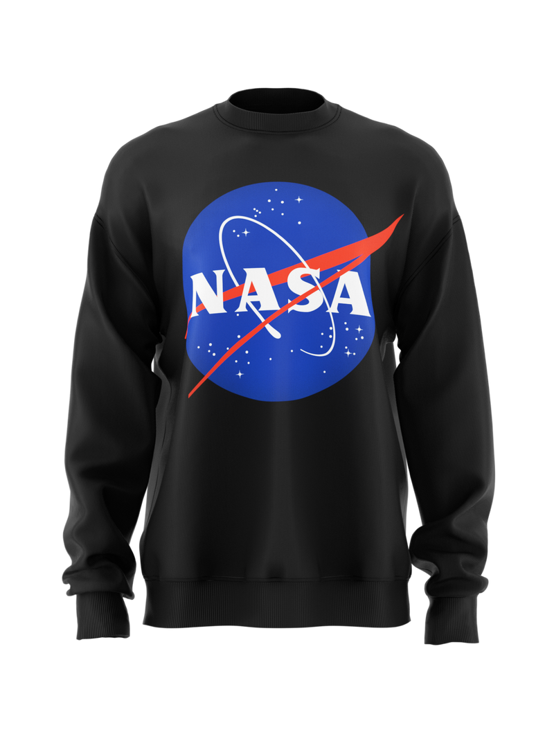 Sweatshirt NASA Insignia logo black