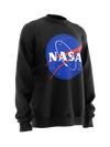 Sweatshirt NASA Insignia logo black