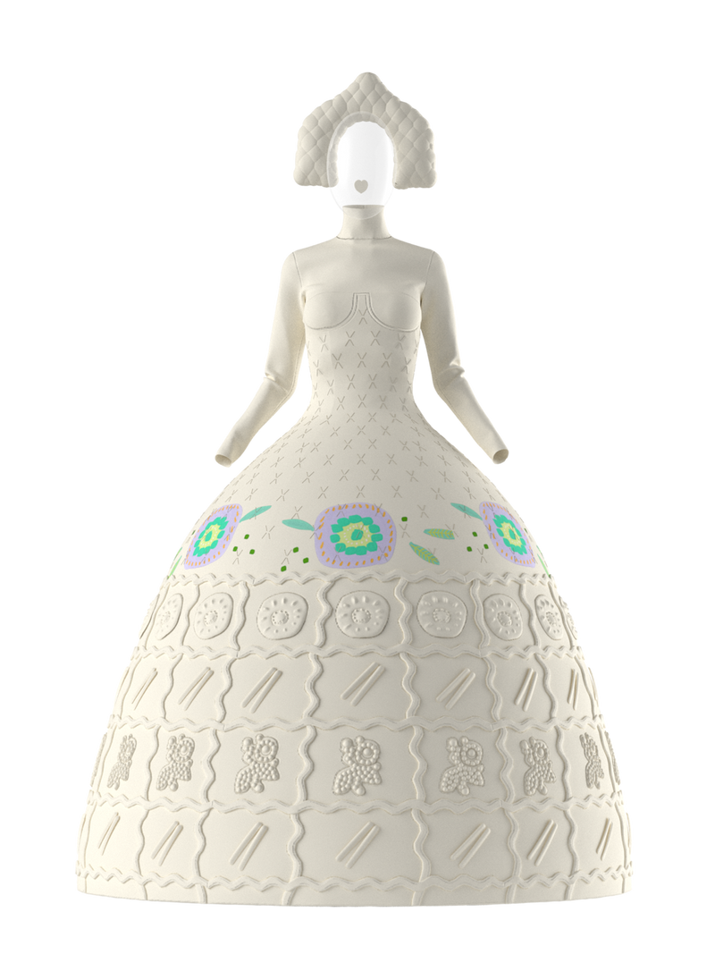 Crinoline dress