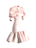 HADLEY SWEATER DRESS LIGHT PINK