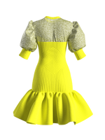 HADLEY SWEATER DRESS YELLOW