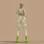 Unisex Pants Buttersand